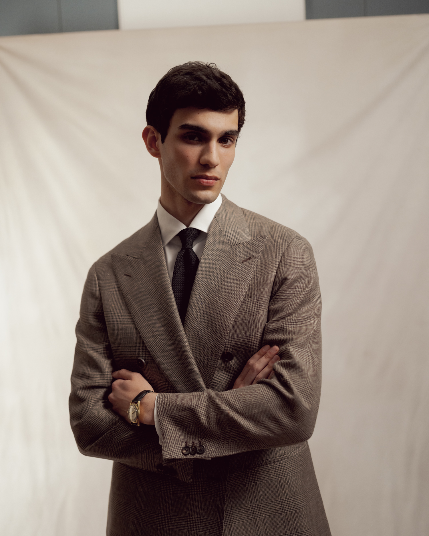 Spring Summer portrait for Besnard SS26, photo by jeroen van de gruiter